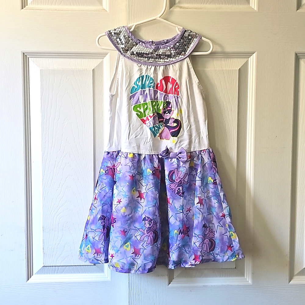 Preowned Girls Everyday Play Dress – Size Small, My Little Pony Twilight Sparkle